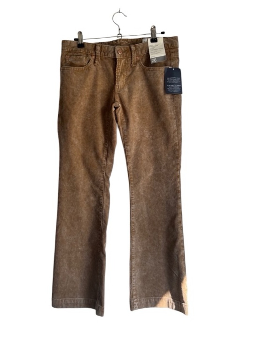 NWT Gap Brown Low Rise Bootcut Jeans Size 26